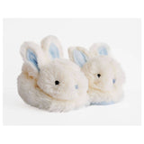 Blue Bunny Booties with Rattle - Size 0/6 months