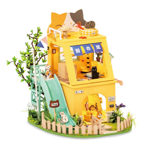DG149, DIY Miniature House Kit: Cat House