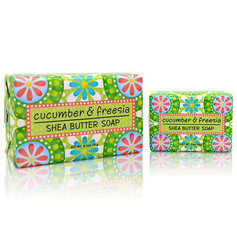 Garden Scents Soap in Cucumber and Freesia