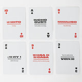 Spanish Travel Playing Cards in Tin Travel Case