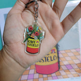 Cafe Bustelo Acrylic Keychain