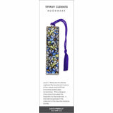 Tiffany Clematis Metal Bookmark, MADE in USA