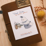 Ghostwriter Matte Vinyl Sticker