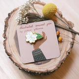 Sampaguita Jasmine Enamel Pin