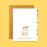 It's been too long (dog) miss you card