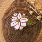 Sampaguita (Jasmine Flower) Iron-On Patch