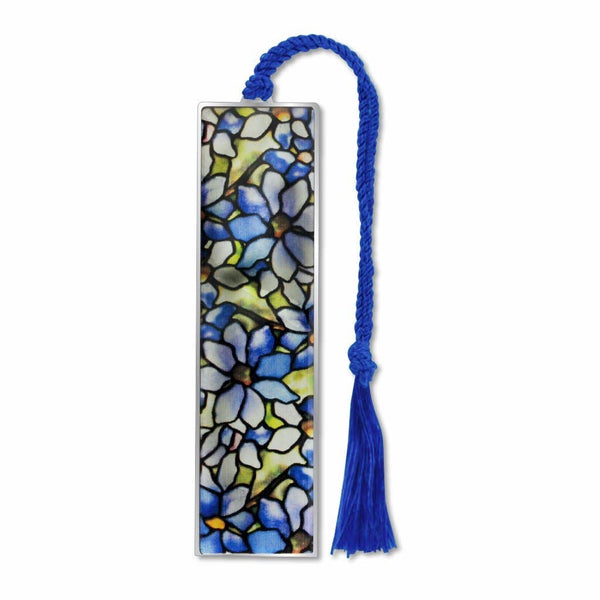 Tiffany Clematis Metal Bookmark, MADE in USA