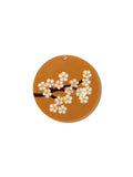 Hand-painted Sakura Blossom Compact Mirror
