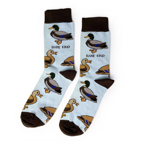 Duck Socks | Bamboo Socks | Blue Socks | Farm Socks