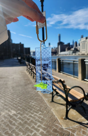 Cloudwater Scroll Keychain