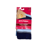 Multi Stripe Texture | Comfort Top Half-Cushion Socks For Women
