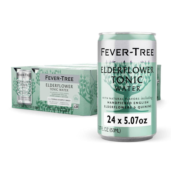 Fever-Tree Elderflower Tonic Water 24/150mL Cans