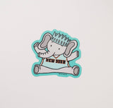 NY Liberty Ellie Sticker, New York Basketball, WNBA
