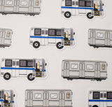 NYC Bus  Sticker, Pigeon