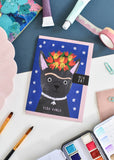 Fido Kahlo Dog Artist card