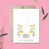 Scandinavian Wildflowers Everyday Card