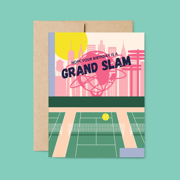 Grand Slam Birthday - NYC (Queens - US Open) Birthday Card