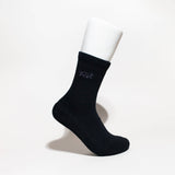 Black Panther Socks | Ribbed Bamboo Socks | Black Socks: UK Adult 4-7 / Single Pair / Black Panthers