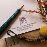 Ghostwriter Greeting Card
