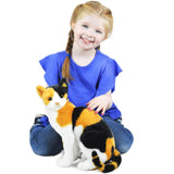 Catalina The Calico Cat | 14 Inch Stuffed Animal Plush