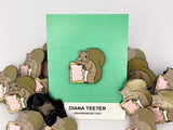 Pop Tart Squirrel Enamel Pin