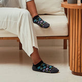 GROOVY FLORAL | ANKLE COMPRESSION SOCKS FOR WOMEN