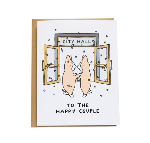 City Hall Wedding Card