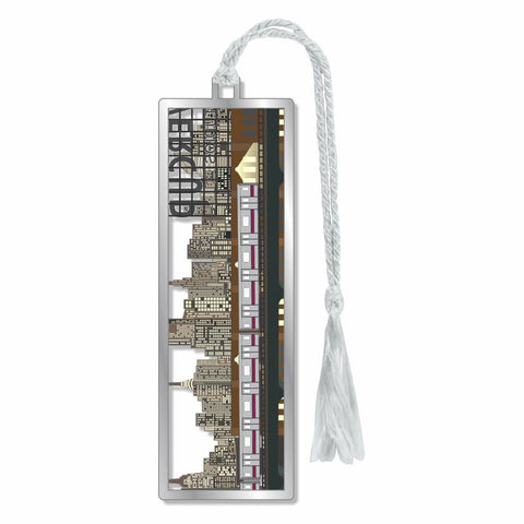 #7 Train New York Metal Bookmark, MADE in USA