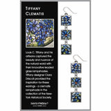 Tiffany Clematis Dangle Earrings, MADE in USA