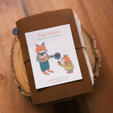 Cocoa Fox Matte Vinyl Sticker