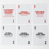 Latin Lingo Playing Cards