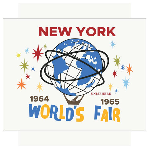 2.5'' x 3.5'' New York World's Fair Unisphere Magnet
