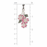 Tiffany Dogwood Pink Blossoms Earrings, MADE in USA