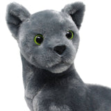 Rae The Russian Blue Cat | 13 Inch Stuffed Animal Plush