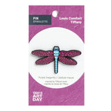 Pin - Purple Dragonfly - Tiffany