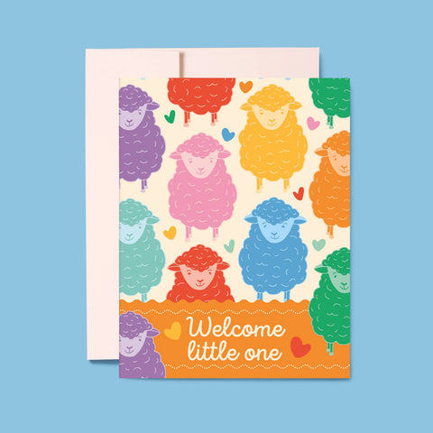 Welcome Little One Baby Card