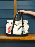 Hand-painted Boho Monarch Bag Charm + Keychain | Eco-Friendly
