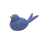 Swedish Wooden Bird - Dark Blue