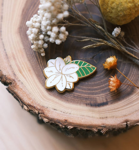Sampaguita Jasmine Enamel Pin