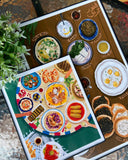 Palestinian Cuisine Art Print | Palestine Art