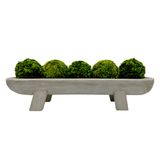 22" Wide Decorative Wood Bowl In Brown