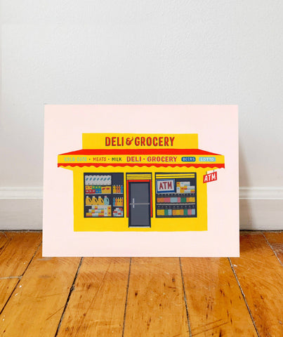 New York Bodega Art Print