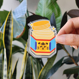 Tiger Balm Bottle Clear Sticker