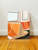 NYC Subway Seats Art Print