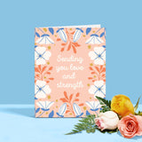 Love and Strength Sympathy Card