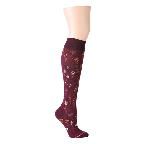 ALPINE GARDEN | KNEE-HIGH COMPRESSION SOCKS FOR WOMEN