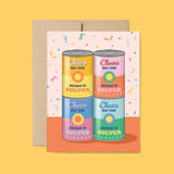 Souper Birthday - Pop Art Inspired Birthday Pun Card
