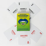 Brazilian Playing Cards in Tin Travel Case