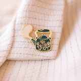 Tea Kettle Enamel Pin