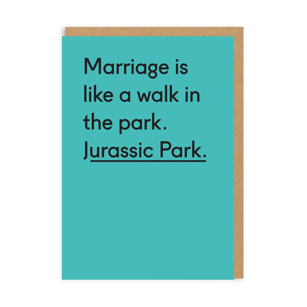 Jurassic Park Greeting Card (3362)